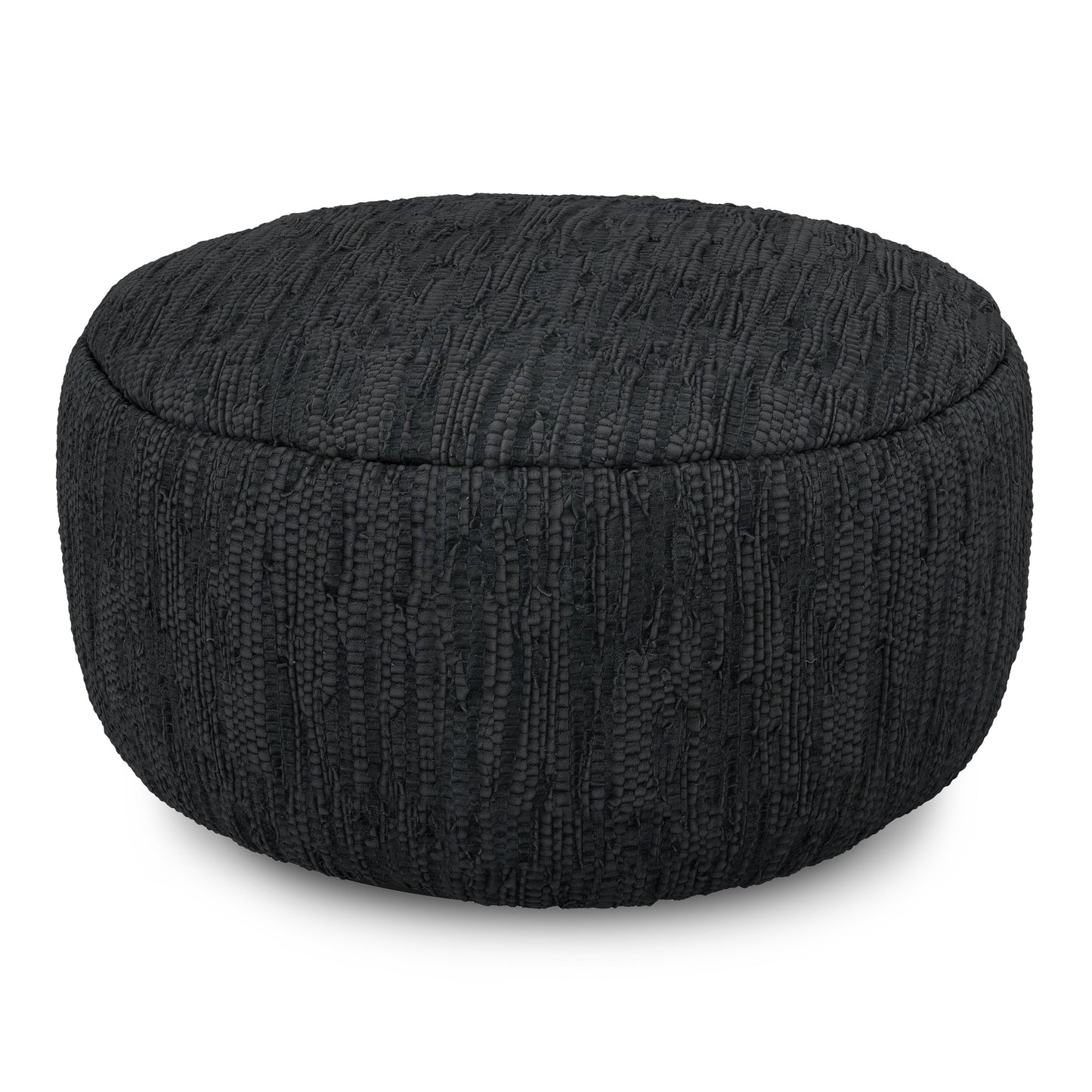 Fredrik 30 Inch Round Pouf