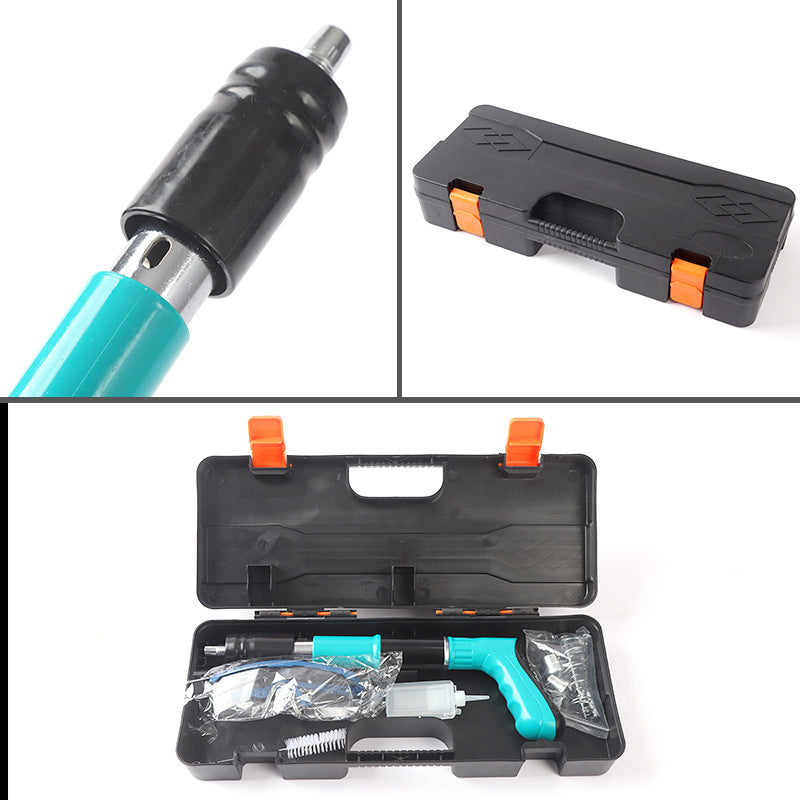 Adjustable Manual Nail Gun with Silencer