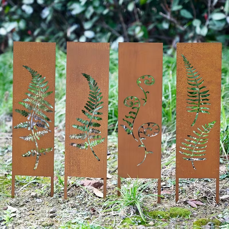 Hollow Fern Metal Garden Decoration