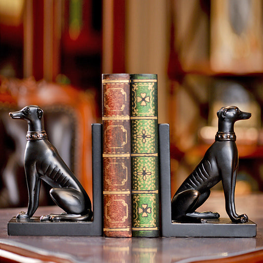Large Resin Dog Decor Ornament for Home Office