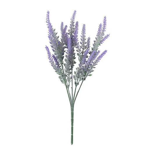 Flocking Lavender Artificial Flowers