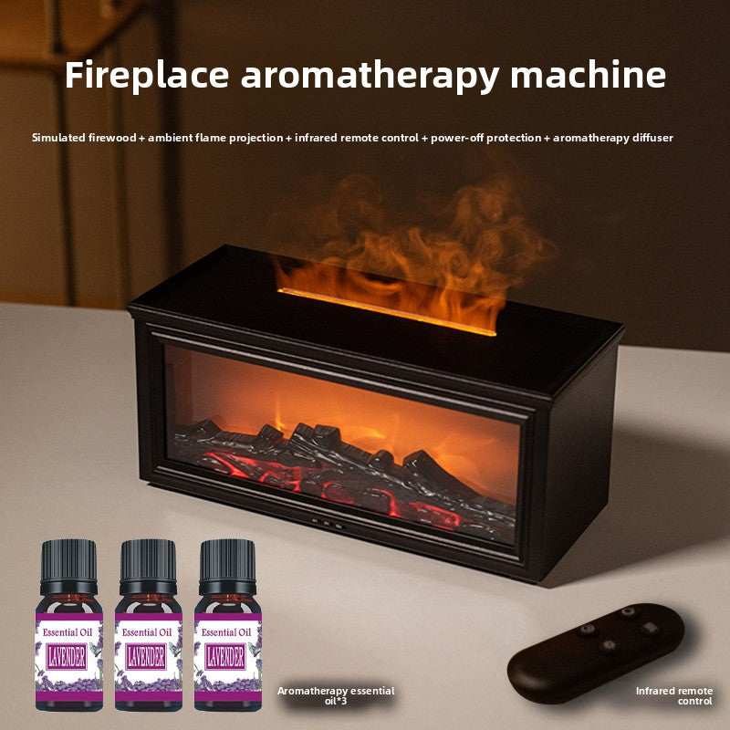Fireplace Aromatherapy Machine Spray Humidifier