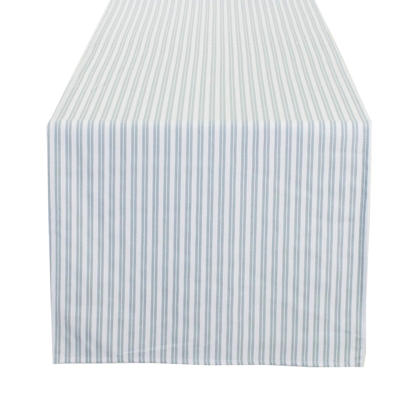 Fennco Styles Classic Striped Tablecloth for Everyday Use, Family Gathering, Special Events and Home Décor