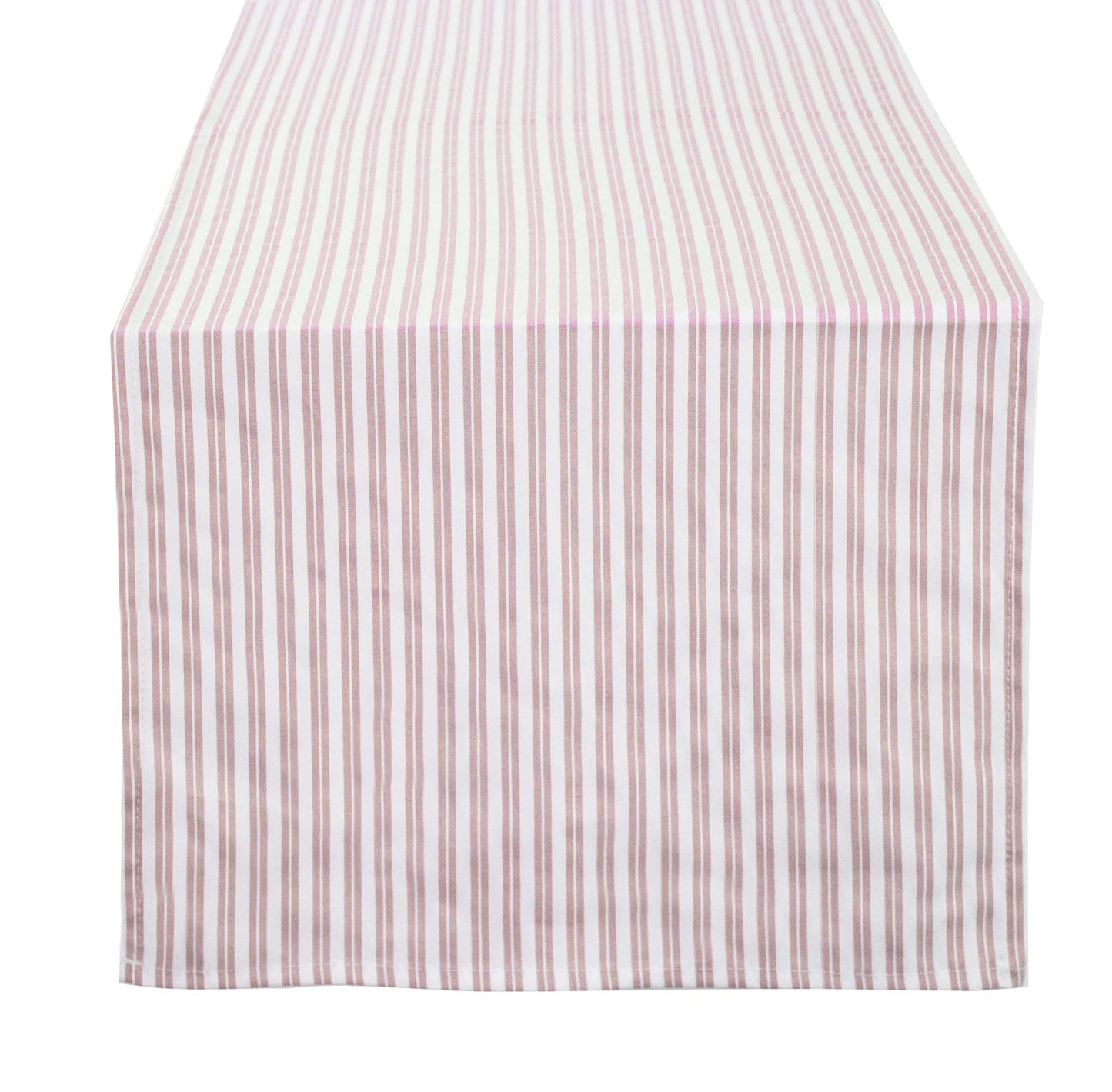 Fennco Styles Classic Striped Tablecloth for Everyday Use, Family Gathering, Special Events and Home Décor