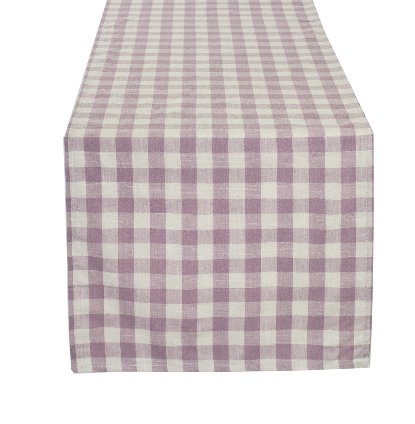 Fennco Styles Classic Gingham Checkered Tablecloth - Check Pattern Table Cover for Everyday Use, Country Theme Party, Banquets and Home Décor