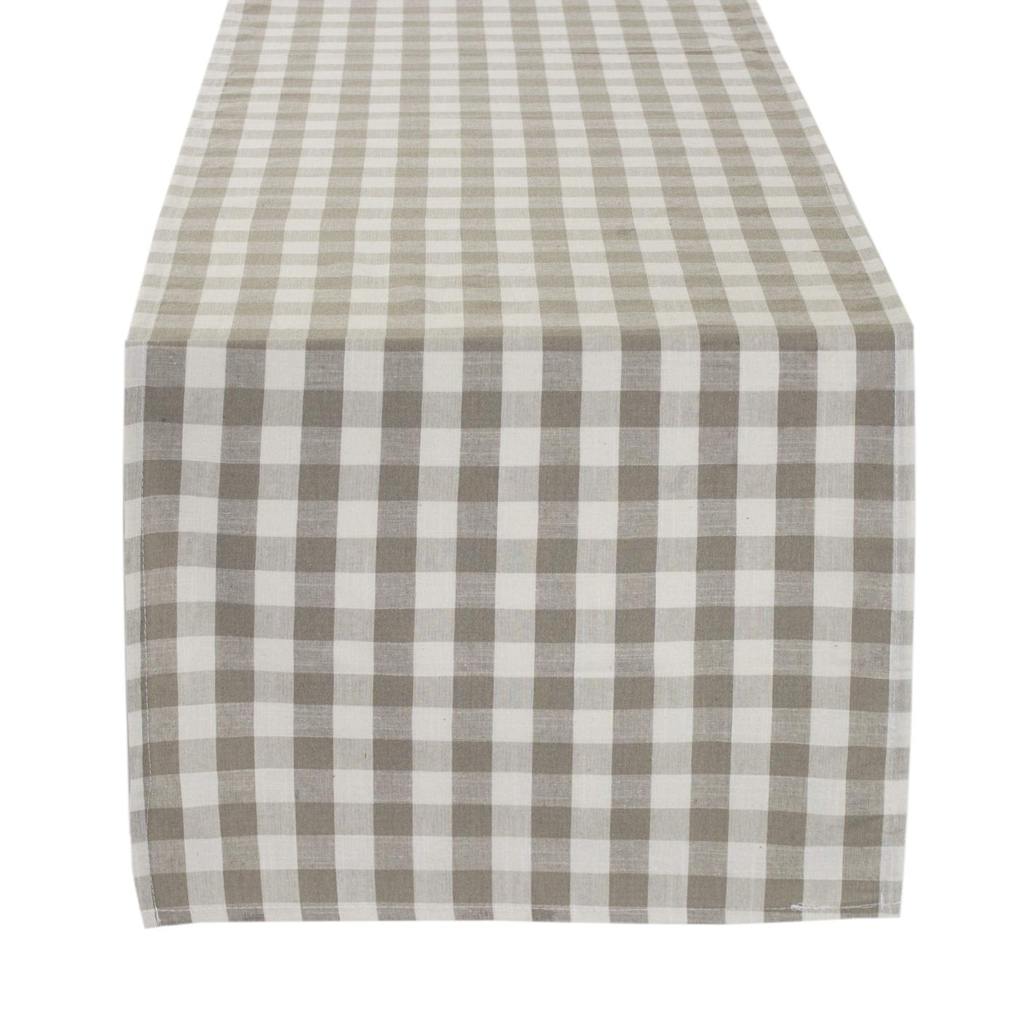 Fennco Styles Classic Gingham Checkered Tablecloth - Check Pattern Table Cover for Everyday Use, Country Theme Party, Banquets and Home Décor