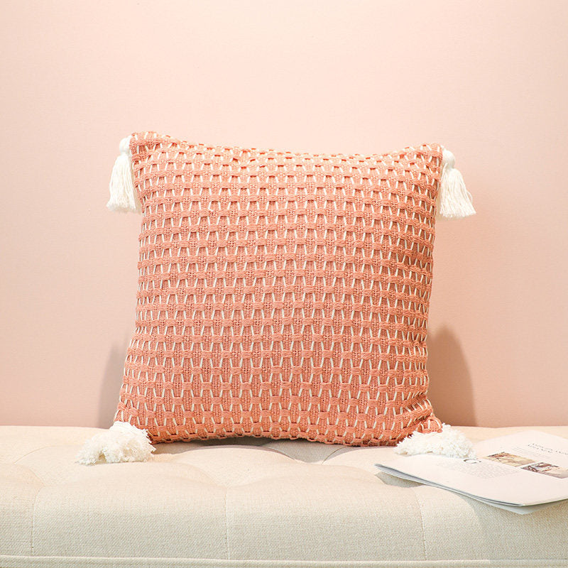 Minimalist Wabi-Sabi Style Decorative Throw Pillow