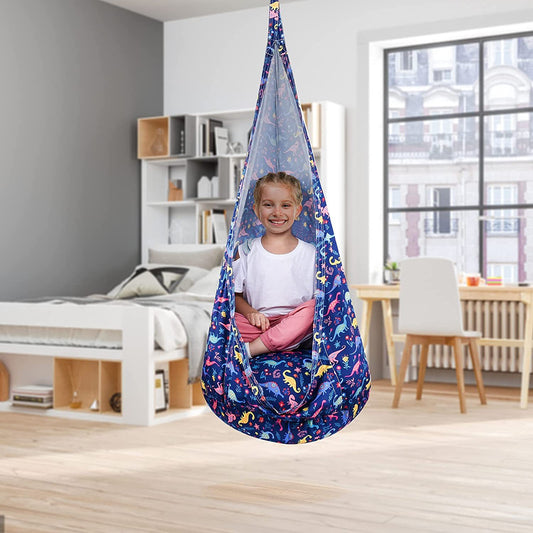Children's Inflatable Hanging Pod Swing