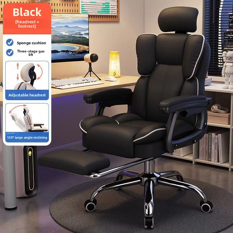 Ergonomic Swivel Office Chair with Adjustable Features
