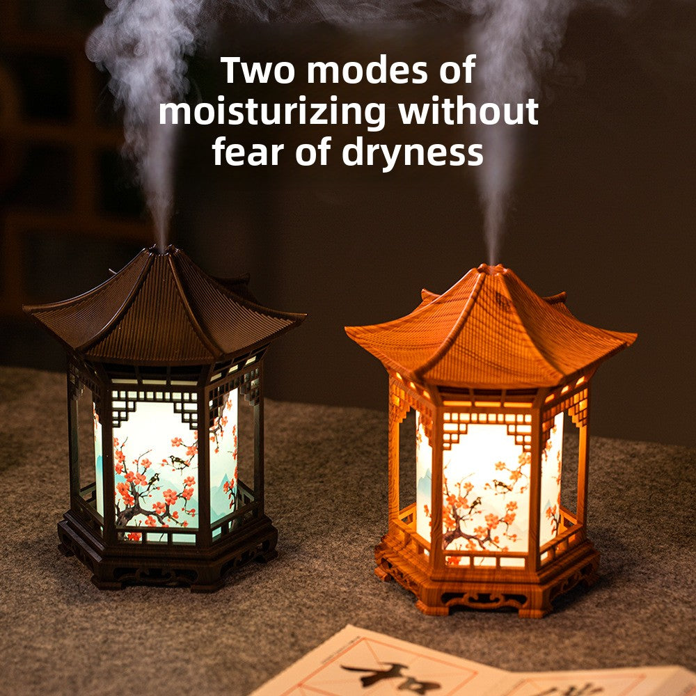 Mini USB Desktop Humidifier with Night Light