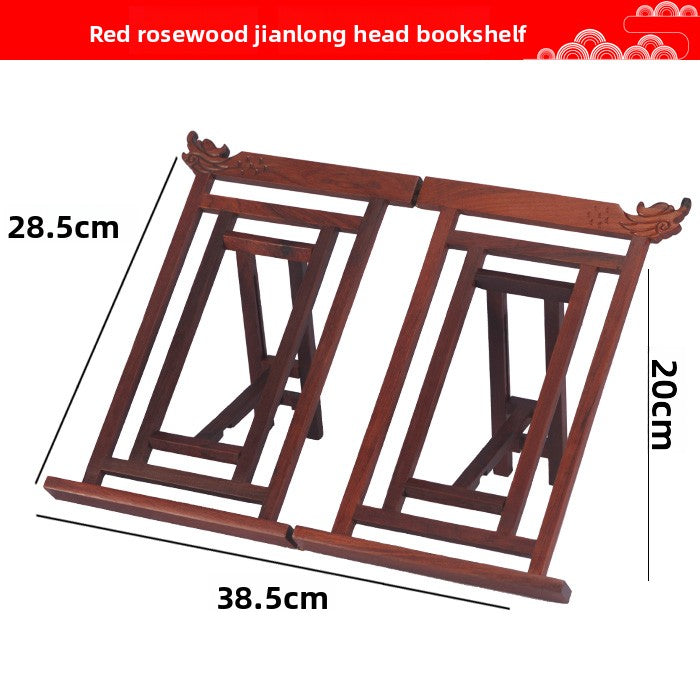 Solid Wood Adjustable Book Holder