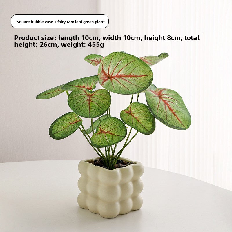 Small pot plant ornaments