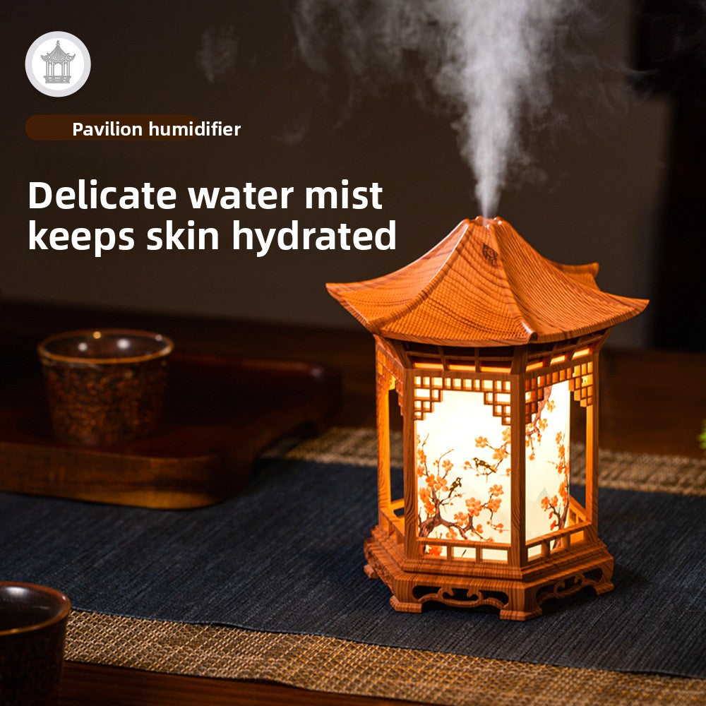 Mini USB Desktop Humidifier with Night Light