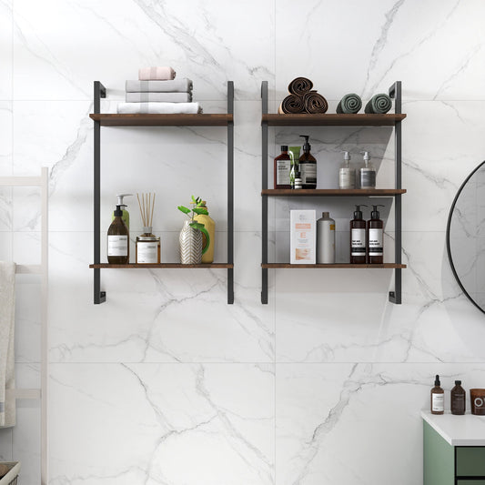 3 Tier and 2 Tier Bathroom Shelves
