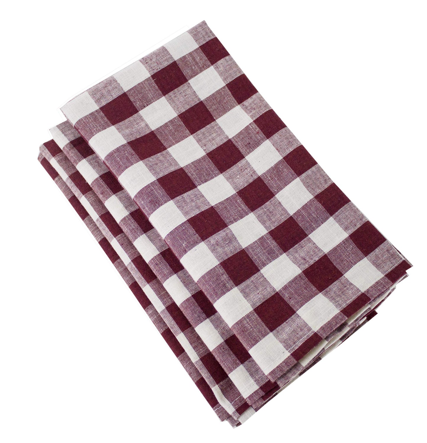 Fennco Styles Classic Gingham Checkered Tablecloth - Check Pattern Table Cover for Everyday Use, Country Theme Party, Banquets and Home Décor