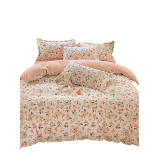 Pure cotton bed set of four pieces