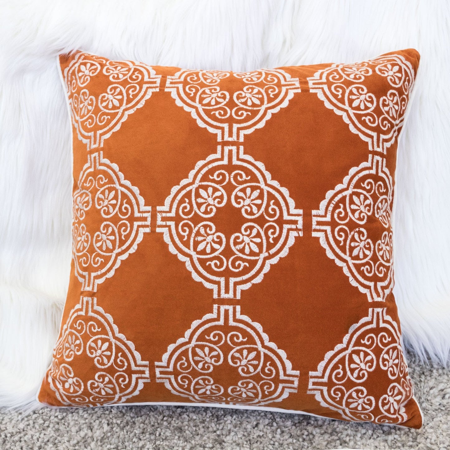 Burnt Velvet Pillow