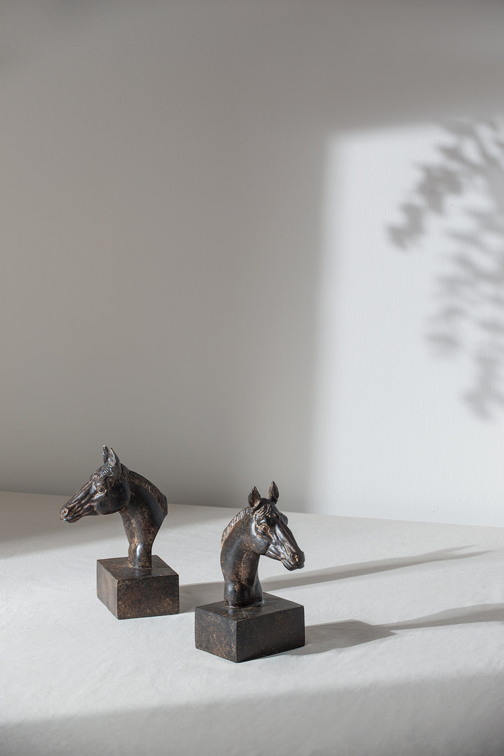 S/2 5.1x4x8" Horse Bookends