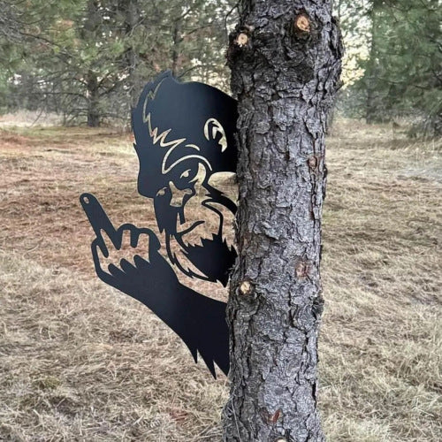 Animal-themed garden decor