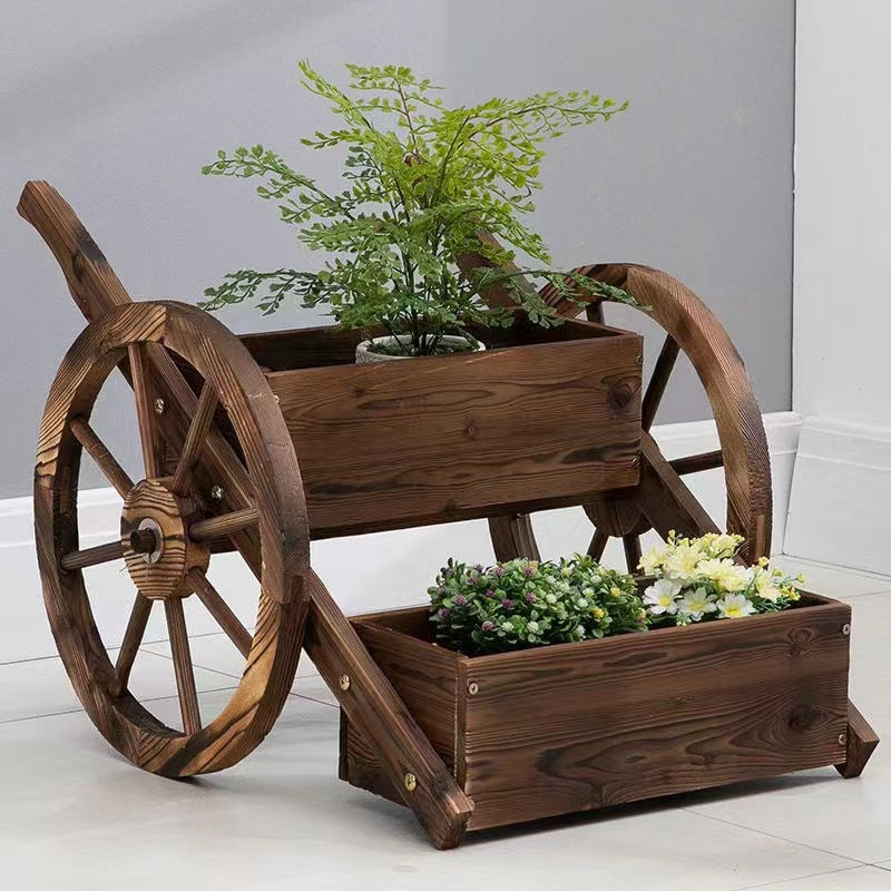 Wooden Multi-layer Flower Pot Stand