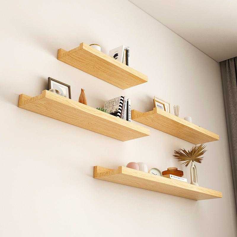 Nordic Solid Wood Wall Shelf