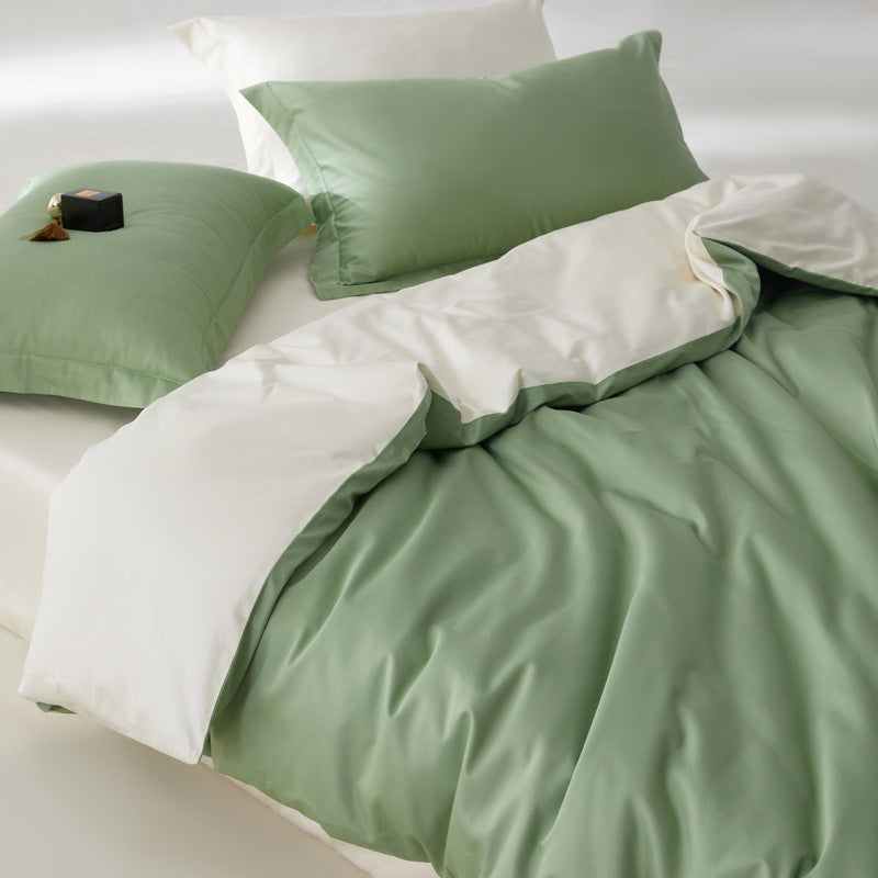 Luxury 60-count Satin Long-staple Cotton Bedding Set
