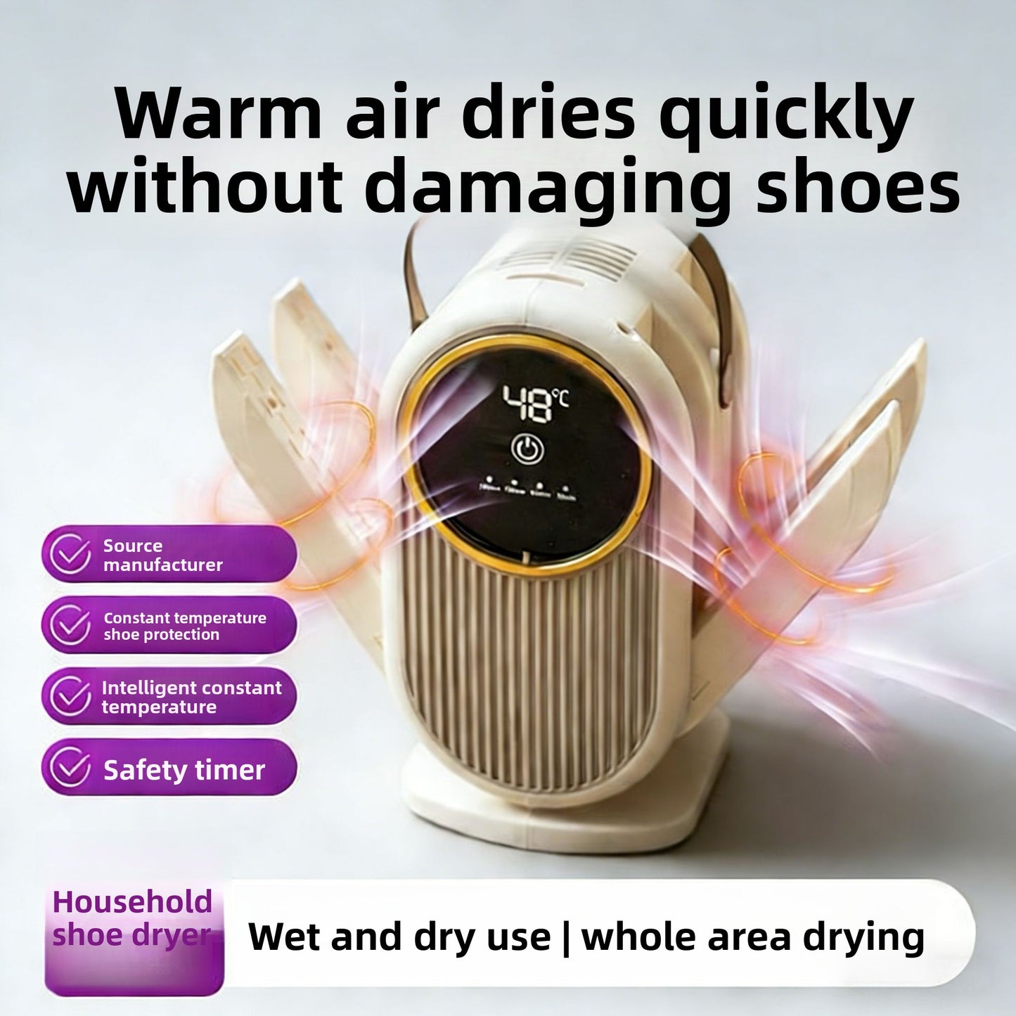 Portable Electric Shoe Dryer