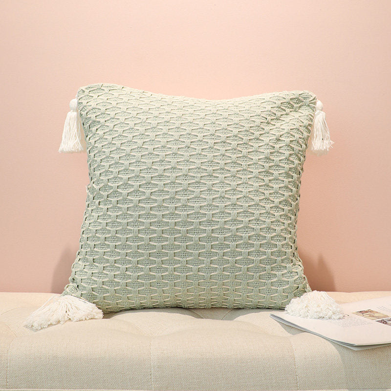 Minimalist Wabi-Sabi Style Decorative Throw Pillow