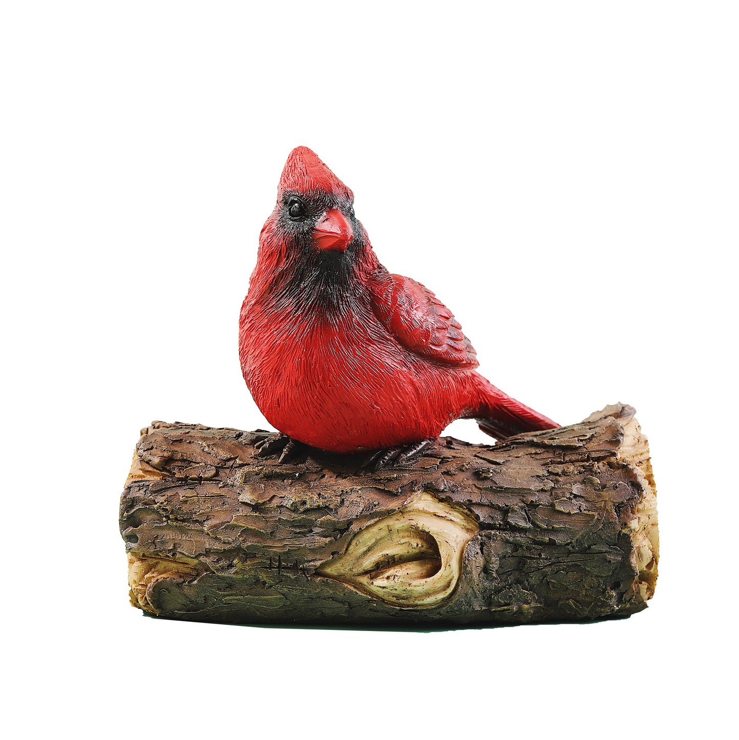 Realistic Red Bird Garden Decoration