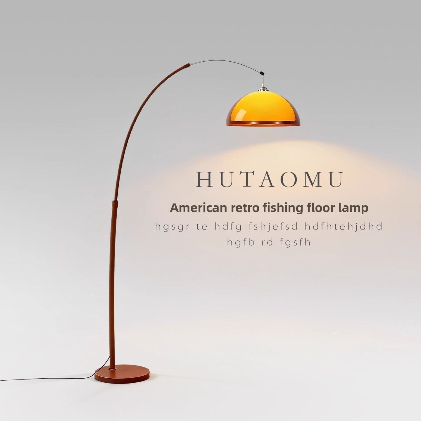 Vintage Style Sunset Floor Lamp