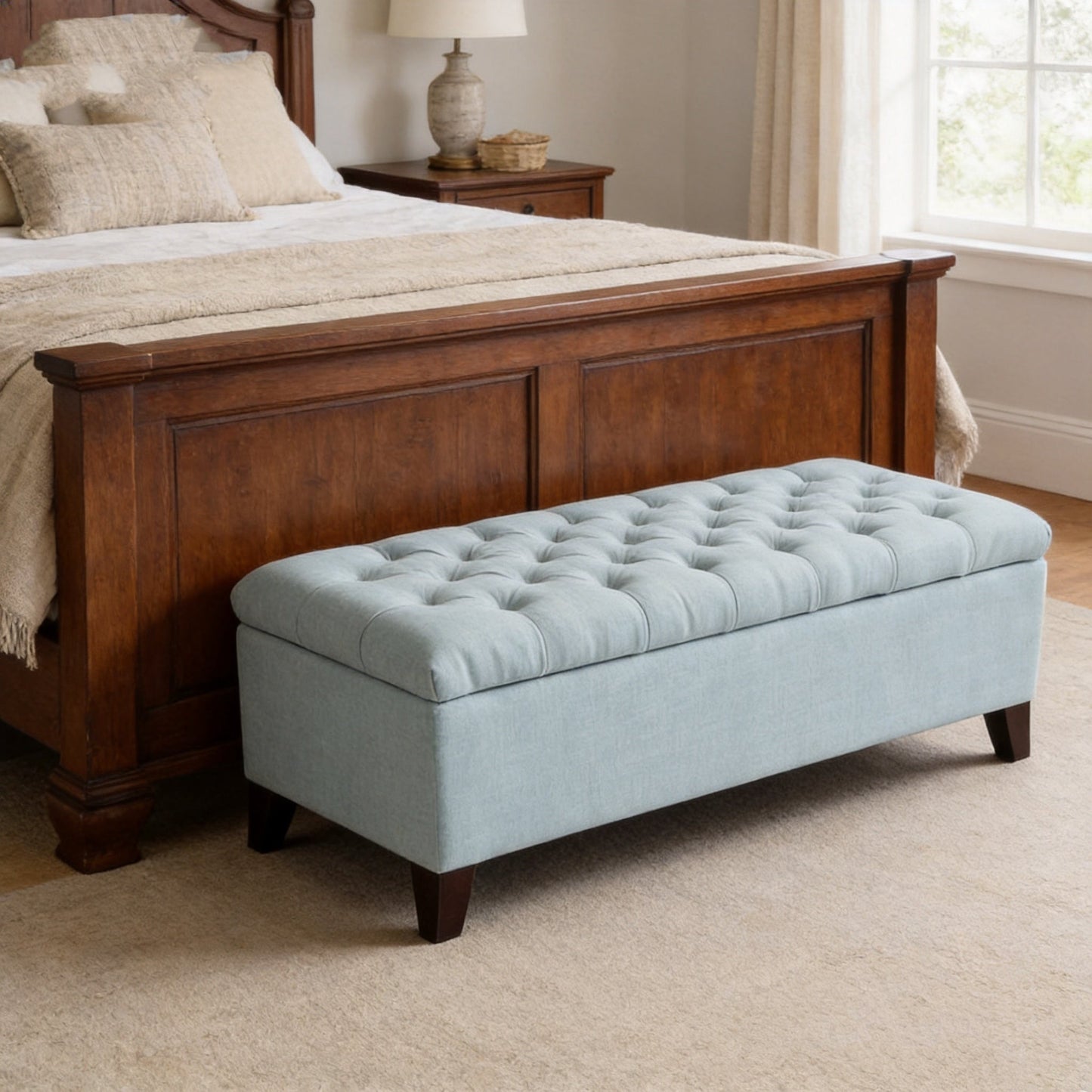50.25" Storage Ottoman Bench - Baby
