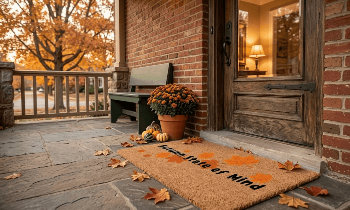 Autumn State of Mind Coir Mat