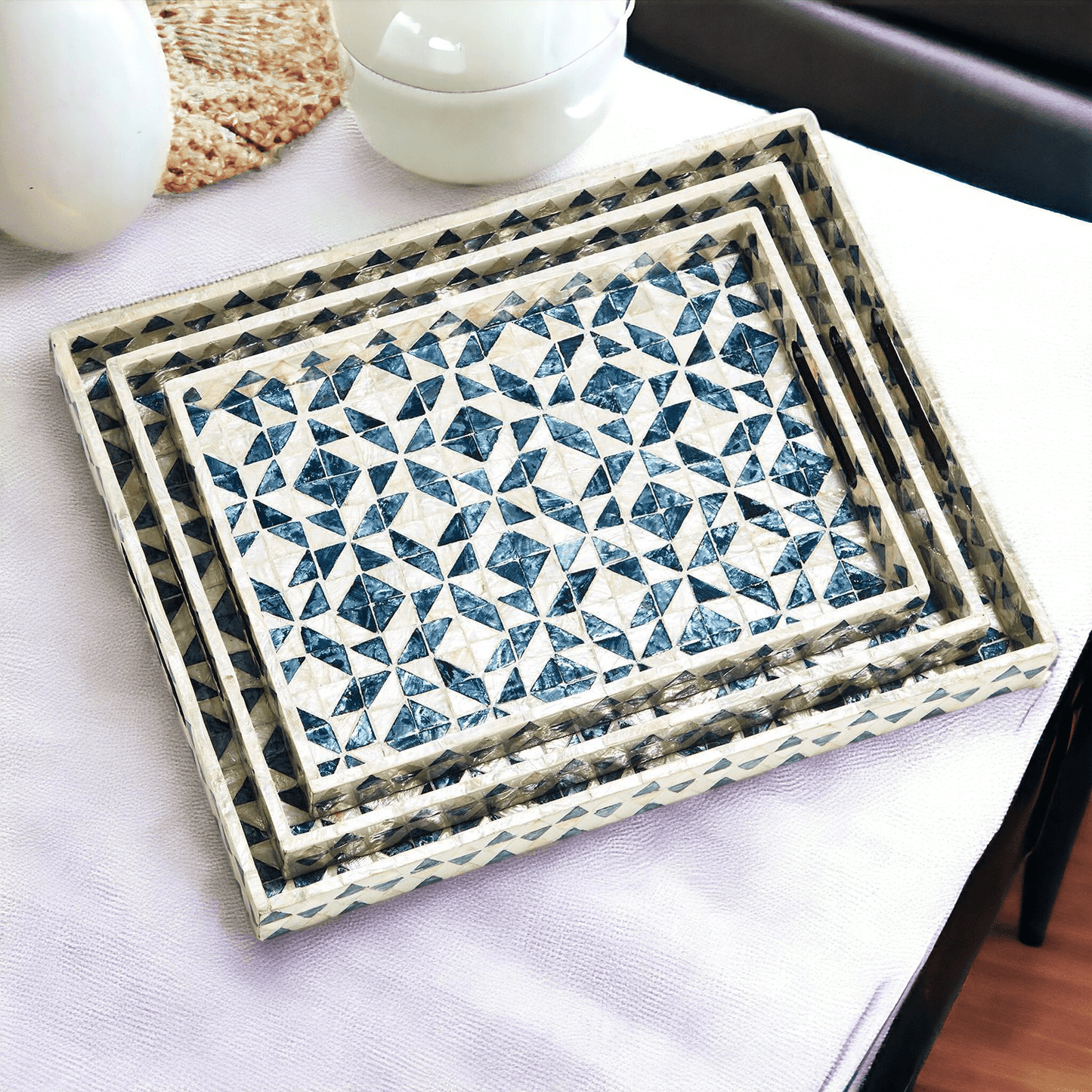 Daphne Pearl Trays
