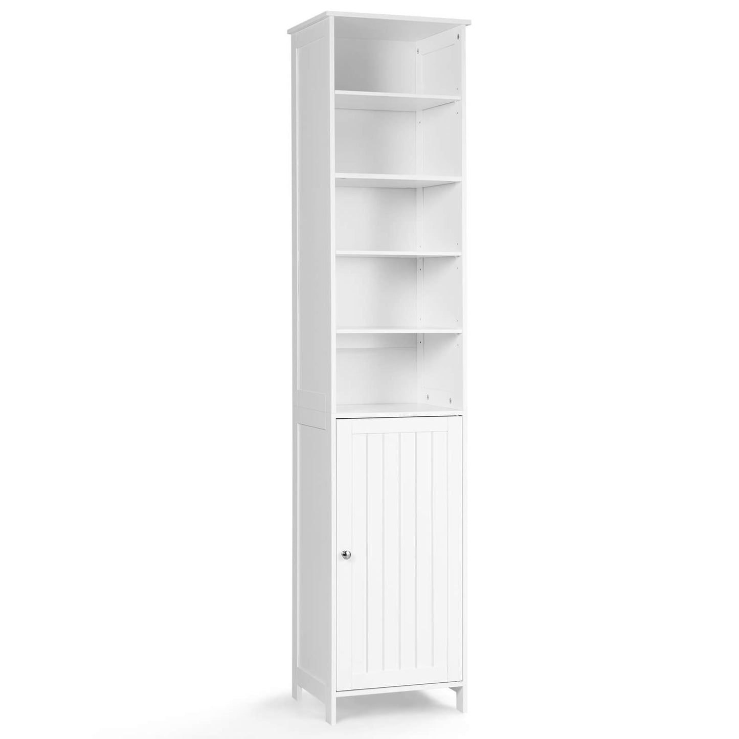 Costway 72 Inches Free Standing Tall Floor Bathroom Storage Cabinet