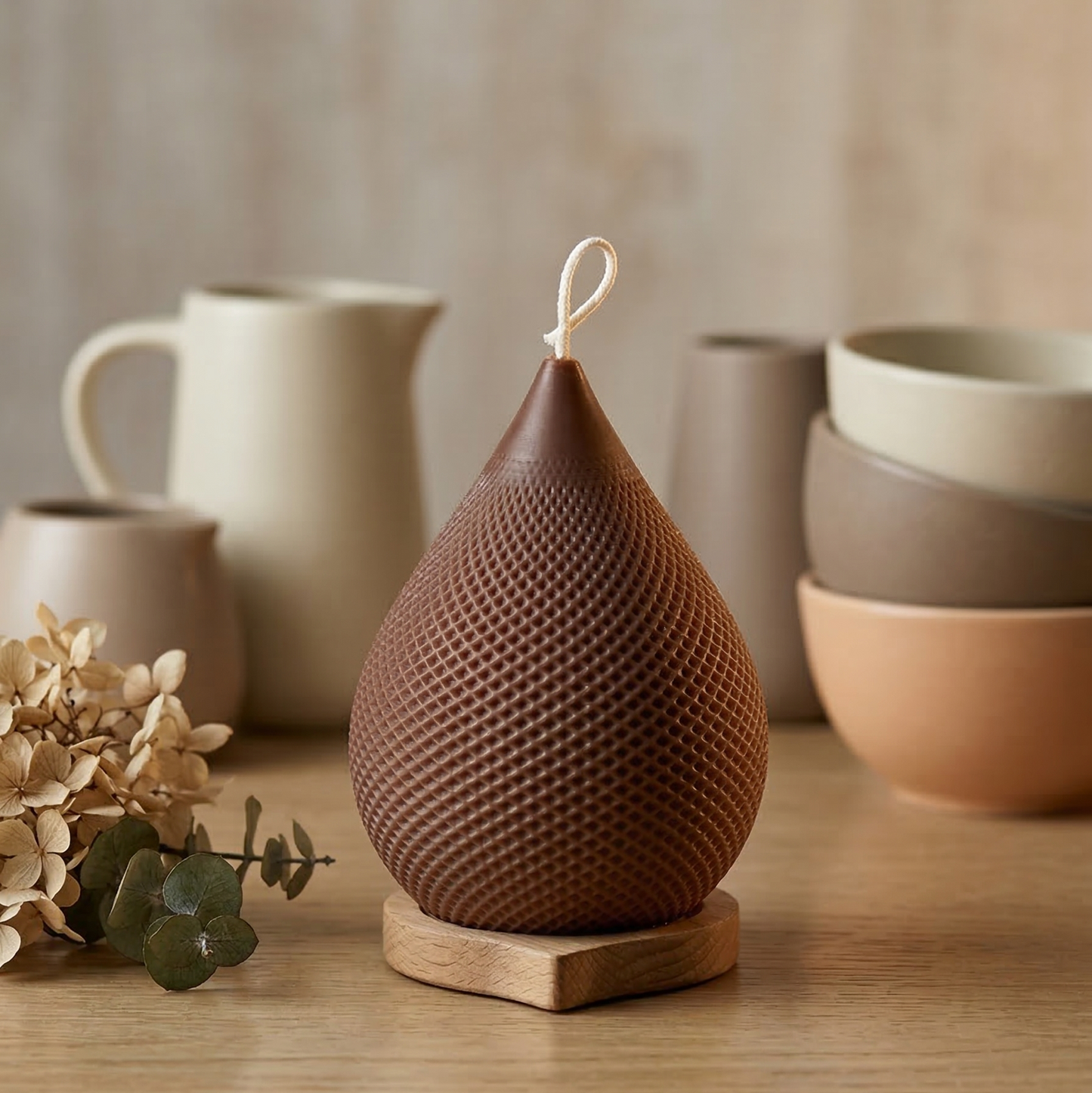 Teardrop Candle | Home Decor Accent