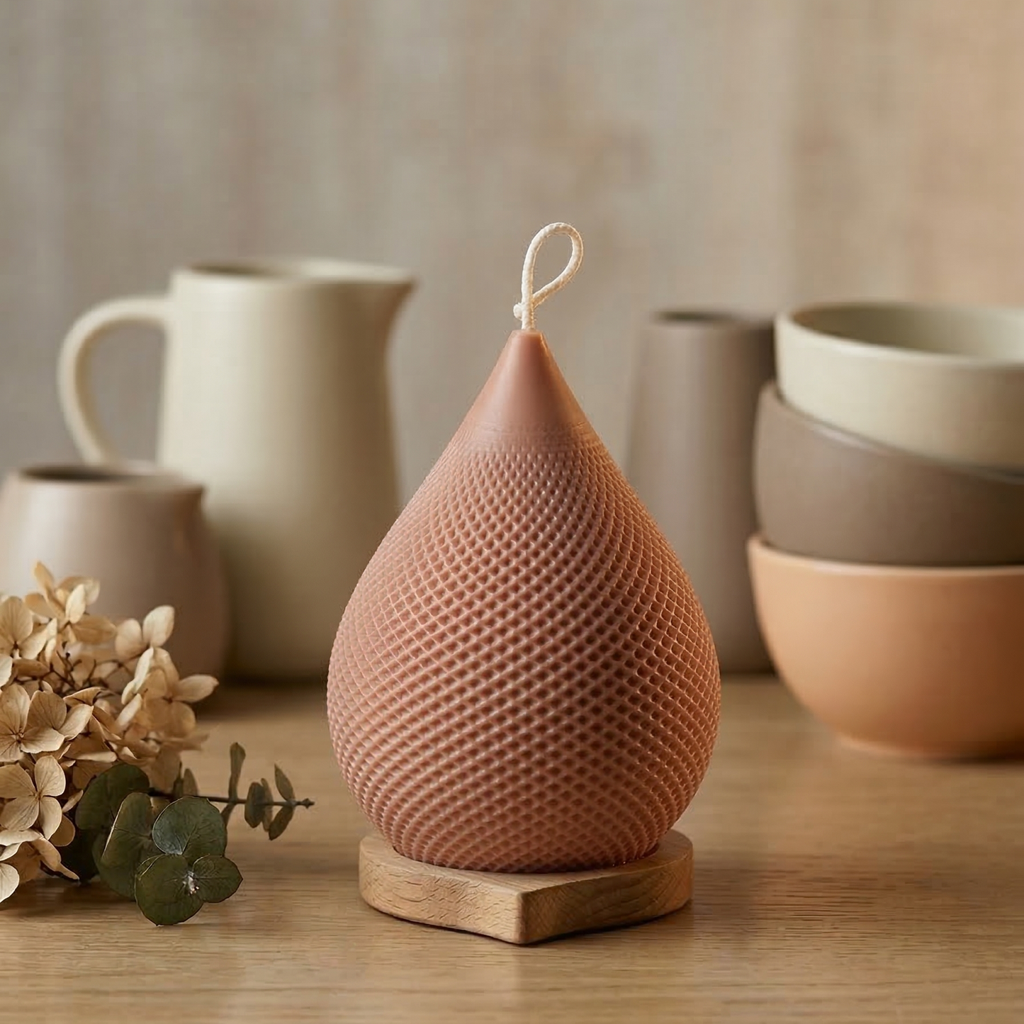 Teardrop Candle | Home Decor Accent