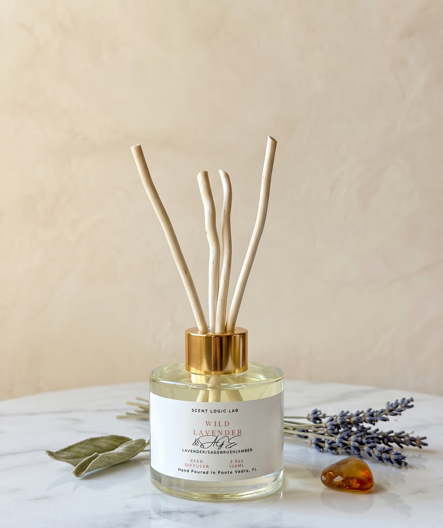 Wild Lavender Reed Diffuser | Hand-Poured Home Fragrance