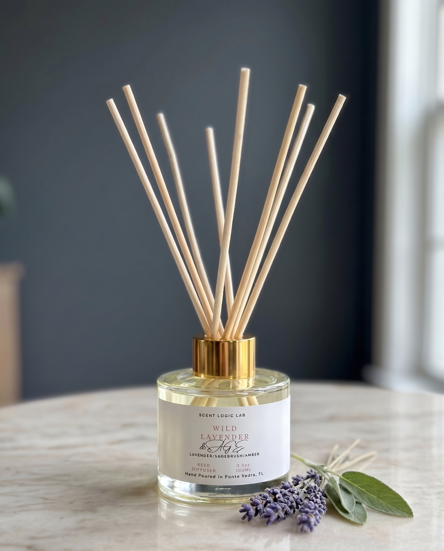 Wild Lavender Reed Diffuser | Hand-Poured Home Fragrance