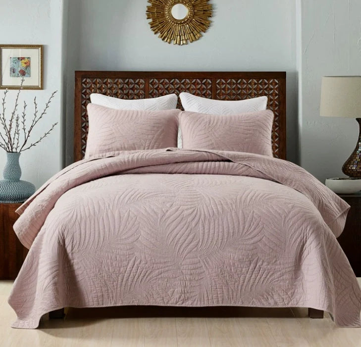 American-Style Large Cotton Quilting Embroidery Foreign Trade Bedspread