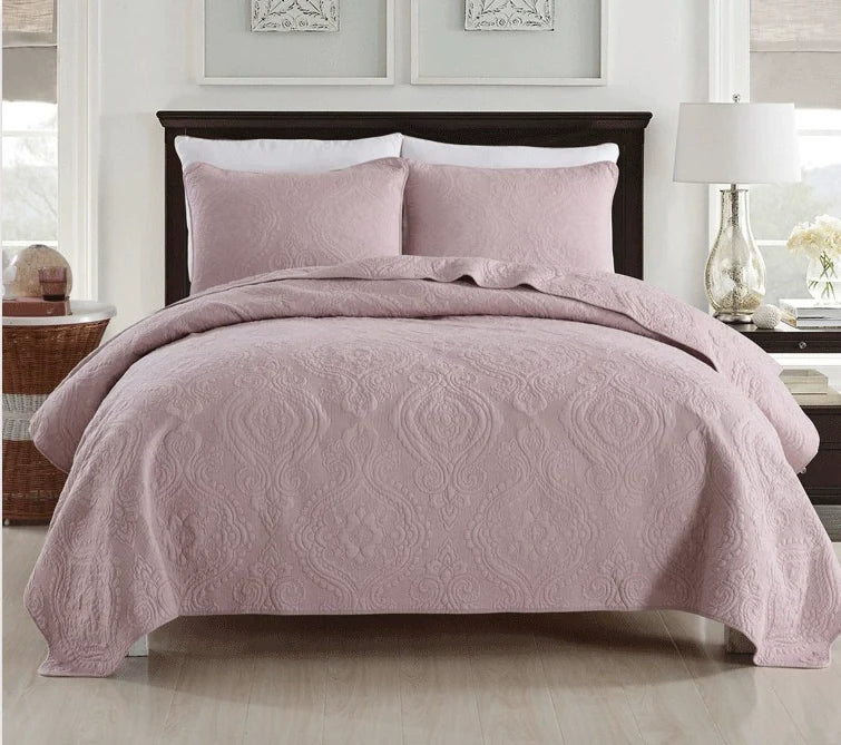 American-Style Large Cotton Quilting Embroidery Foreign Trade Bedspread