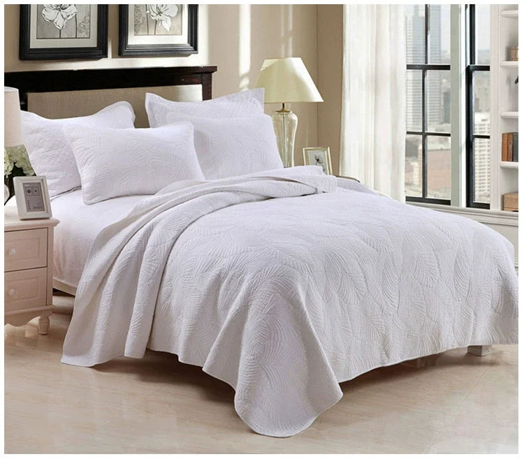American-Style Large Cotton Quilting Embroidery Foreign Trade Bedspread