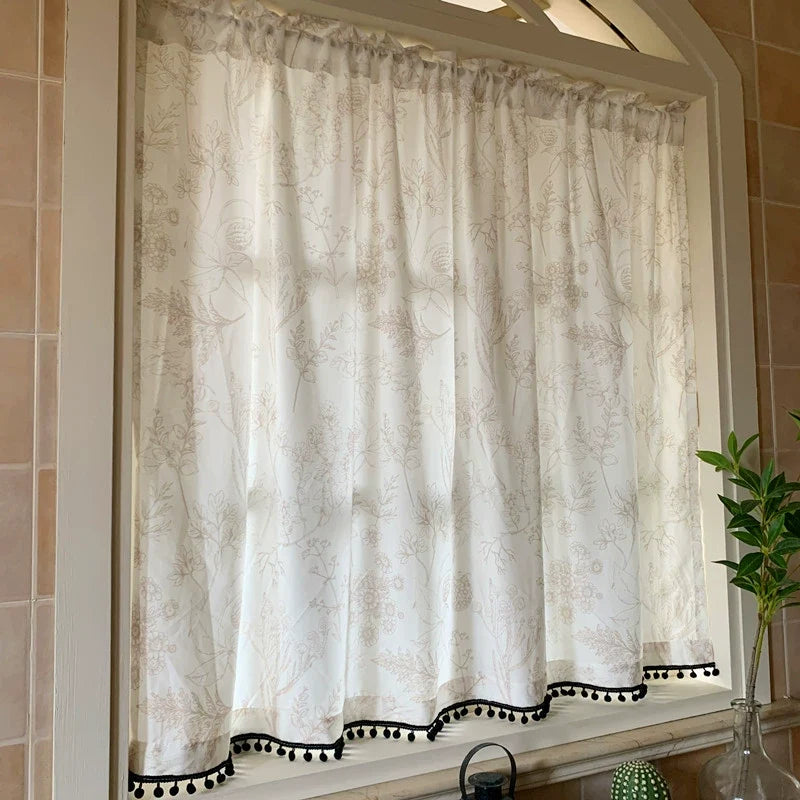 Scandinavian Kitchen Curtain