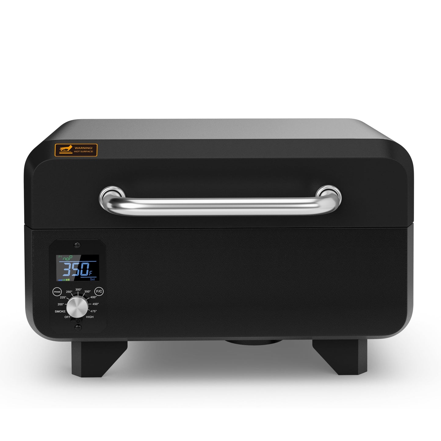 Outdoor Portable Tabletop Pellet Grill and Smoker with Digital Control System for BBQ