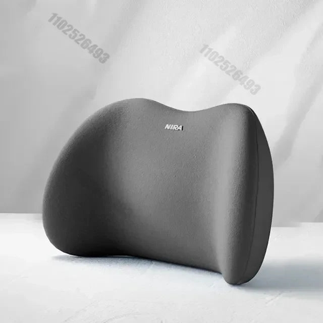 Car Headrest/Lumbar Support Car Neck Pillow Waist Cushion Driver Seat Backrest Car Cushion Driving Lumbar Support Waist Support