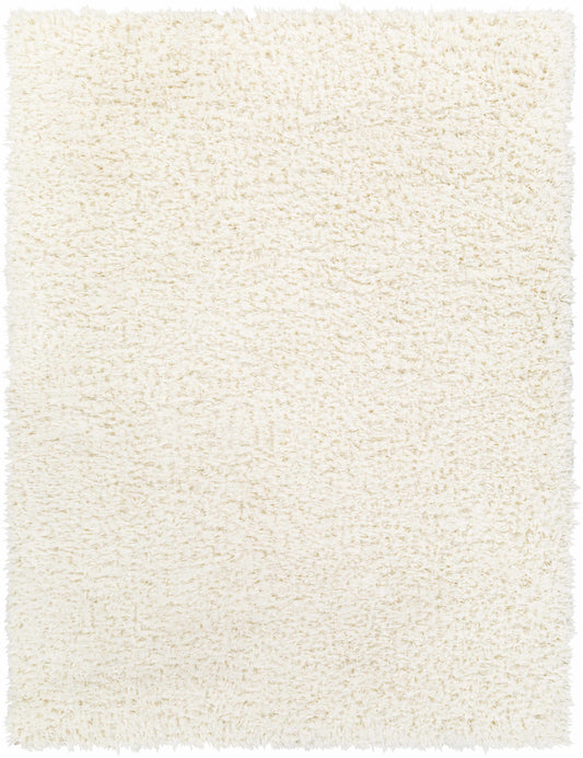 Siari Solid Cream Plush Rug
