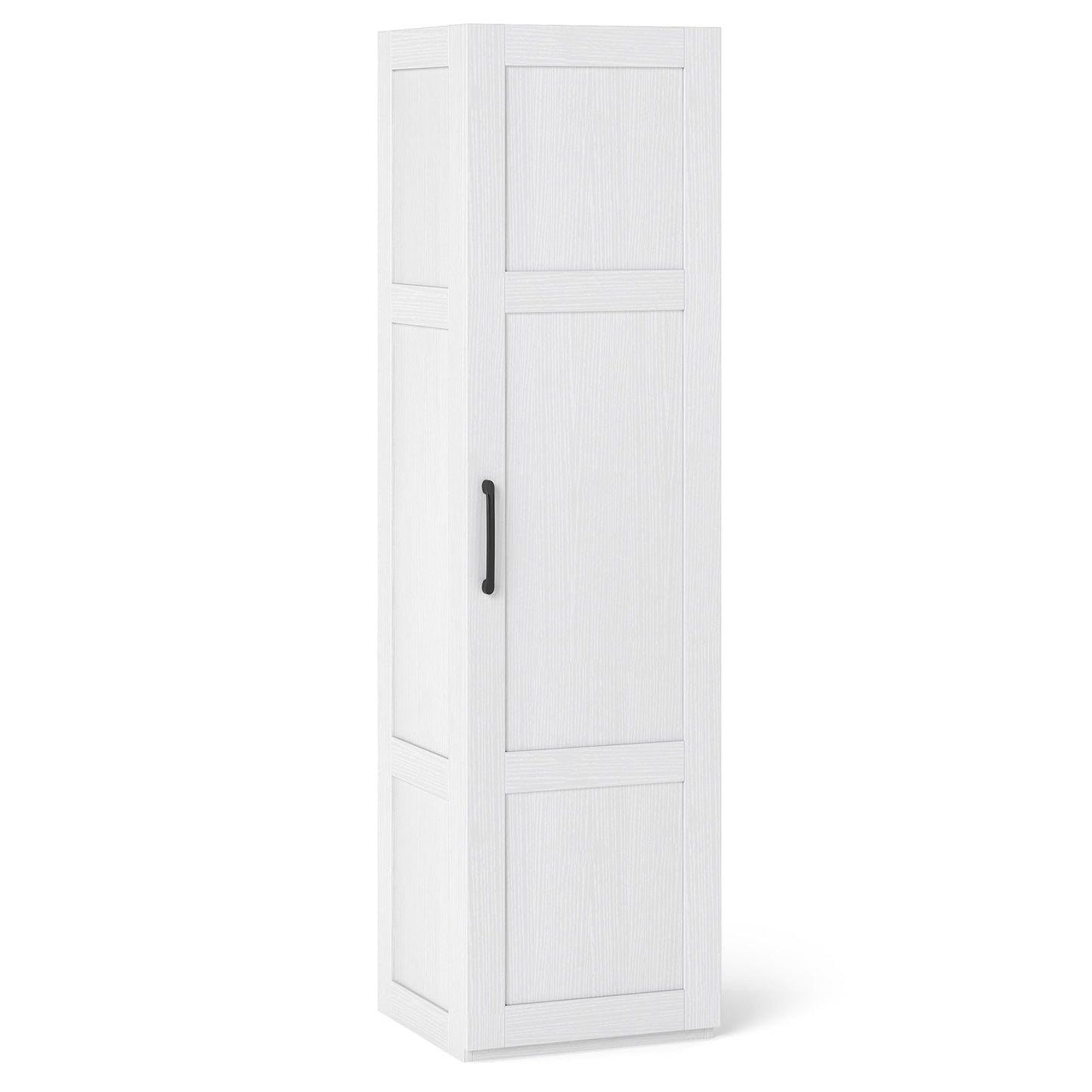 Tall Storage Cabinet with 4 Storage Shelves for Bathroom Living Room