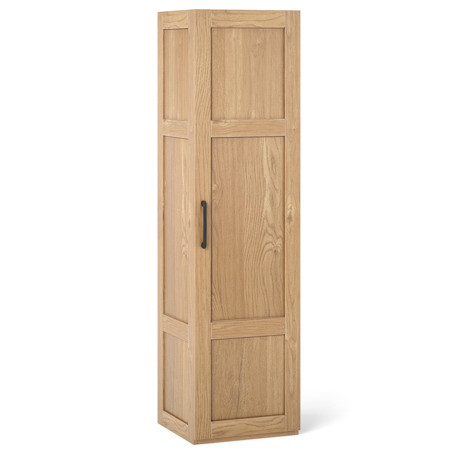 Tall Storage Cabinet with 4 Storage Shelves for Bathroom Living Room