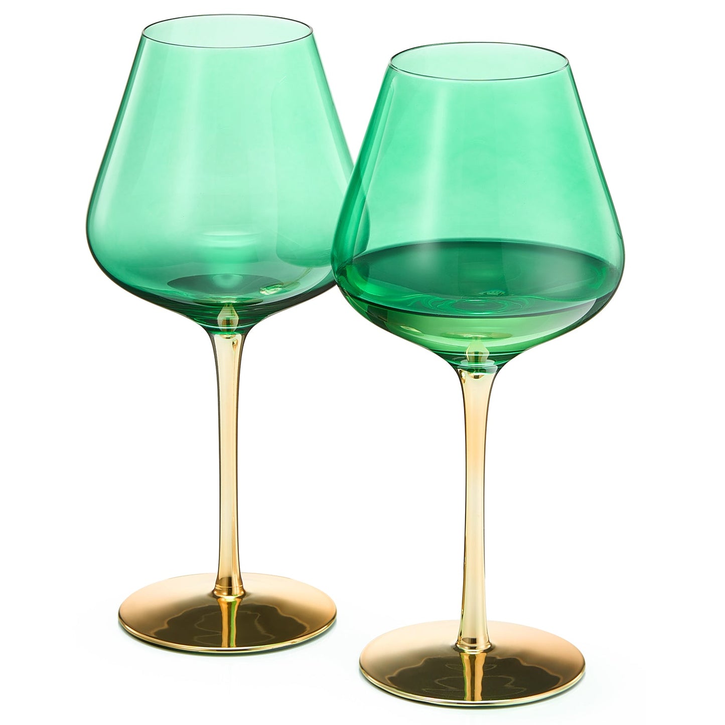 Deco Champagne Coupe Cocktail Glassware, Set of 4
