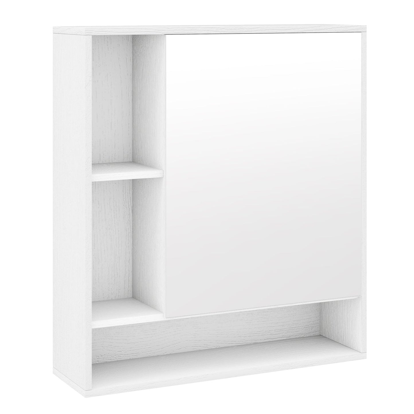Wall Mounted Bathroom Cabinet with Mirror Single Door