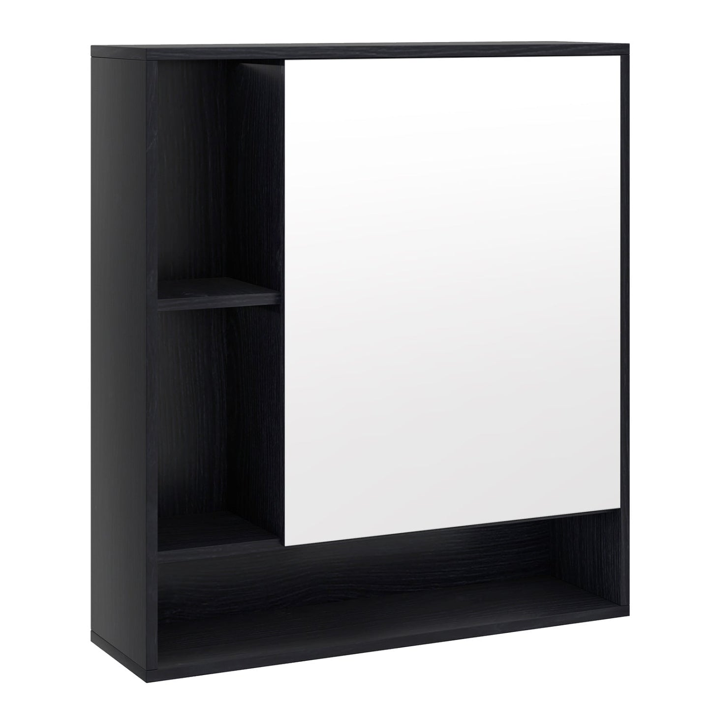 Wall Mounted Bathroom Cabinet with Mirror Single Door